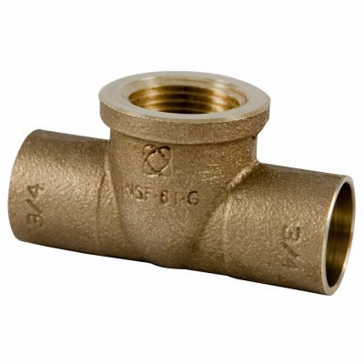 NIBCO Nibco Inc BF0270LC 1/2 Inch Cxcxf Tee Lead-free Fitting