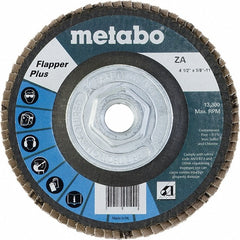 METABO Metabo 629472000 Flap Disc 4.5 in 60 Grit Type 27