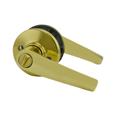 KWIKSET Kwikset 405DL-3S Delta Lever Entry Lock Smartkey Brass