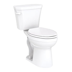 GERBER Gerber GVP31518 Viper 1.6 GPF 12in Rough-In Two-Piece Elongated ErgoHeight Toilet GVP31528