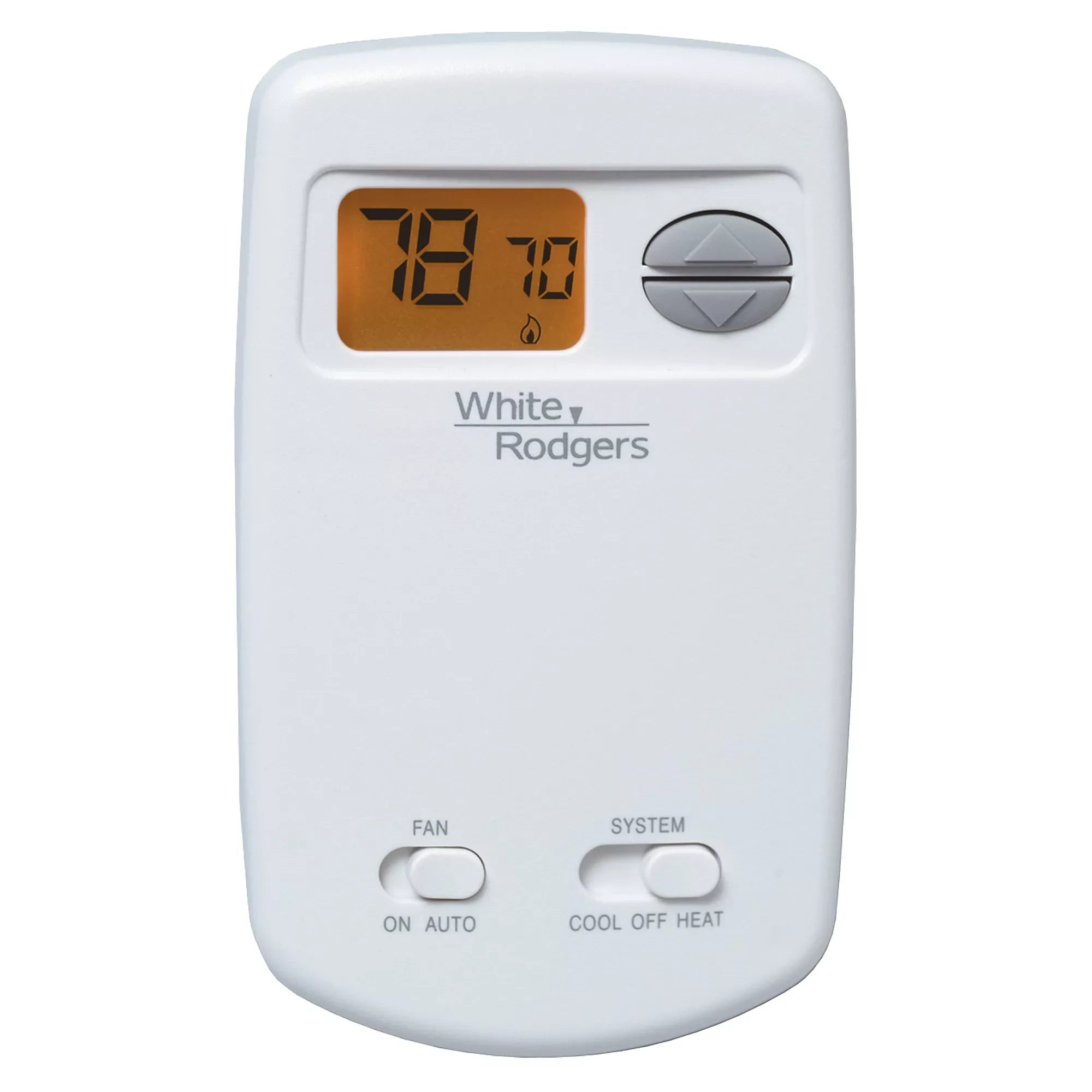 WHITE-RODGERS White-Rodgers 01E78 144 Non-programmable single stage thermostat 24 VAC (Vertical)