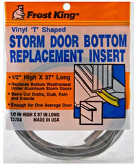 FROST KING Thermwell T3750 Storm Door Bottom Sweep T-section 37 in