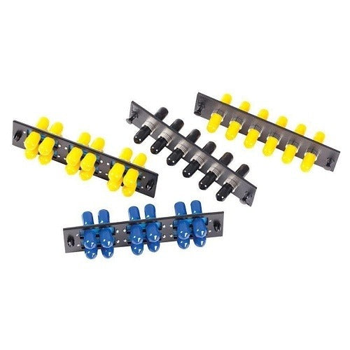 OPTICAL CABLE CORPORATION Optical Cable Corp. 616ST 6-port St Multimode Adapter Plate
