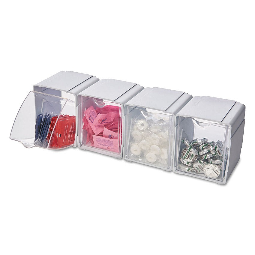 DEFLECTO Deflecto DEF421103 Tilt Bin Next Gen (4 Pack)