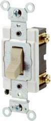 LEVITON Leviton R51-0CSB1-2IS Single Pole Switch 20A 120/277V