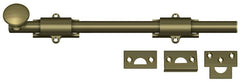 DELTANA Deltana 12SB5 Surface Bolt Heavy Duty Antique Brass