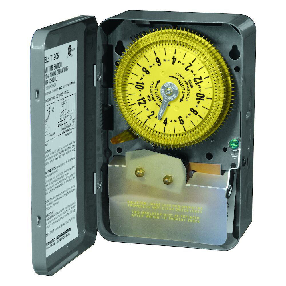 INTERMATIC T1905 TIMER SWITCHES