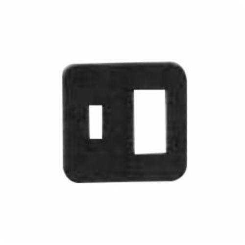 MULBERRY METAL PRODUCTS Mulberry Metal Products 76432 2-Gang Princess Size Combination Wall Plate (5 in x 4.562 in)