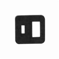 MULBERRY METAL PRODUCTS Mulberry Metal Products 76432 2-Gang Princess Size Combination Wall Plate (5 in x 4.562 in)