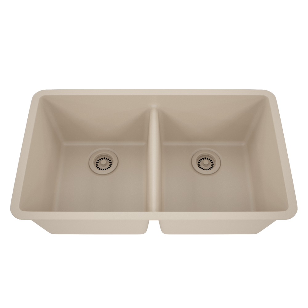 DAKOTA Dakota Plumbing Products GSE-QC5050LD-BE Undermount Kitchen Sink