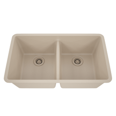 DAKOTA Dakota Plumbing Products GSE-QC5050LD-BE Undermount Kitchen Sink
