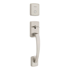KWIKSET Kwikset 819BFHLIP-15 Dummy Exterior Handleset Satin Nickel
