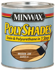 MINWAX Minwax 61485 Polyshades Gloss Mission Oak Stain Finish 1 Qt