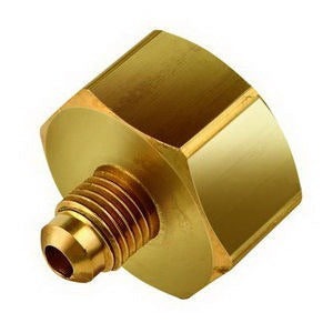 MUELLER INDUSTRIES Mueller Industries A 08166 Streamline Refrigerant Tube to Pipe Drum Adapter 1/4 x 1/2 Inch (A 08167)