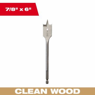 MILWAUKEE Milwaukee 48-27-0871 Spade Bit 7/8 X 6 Inches