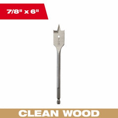 MILWAUKEE Milwaukee 48-27-0871 Spade Bit 7/8 X 6 Inches