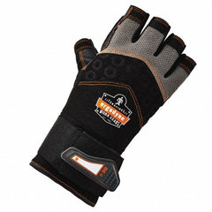 ERGODYNE Ergodyne 17712 Half-finger Impact Gloves Small Proflex 910