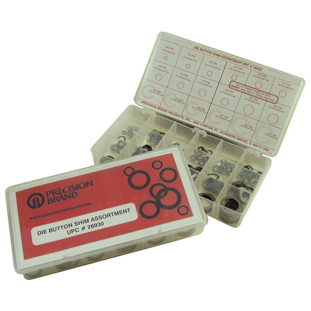 PRECISION BRAND Precision Brand 26916 Round Shim 0.015in Thick 0.47in Id Pack 50
