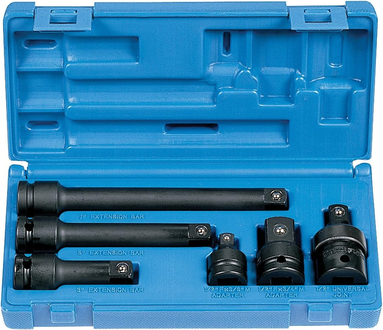 GREY PNEUMATIC Grey Pneumatic 2200 1/2 inches Drive Adapter and Extension Set 6-Piece