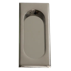EMTEK Emtek 2201US14 Rectangular Flush Pull Polished Nickel