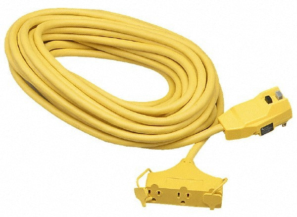 SOUTHWIRE Southwire 14880229-6 Extension Cord 15A 120V 50 Ft Yellow