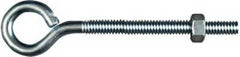 NATIONAL HARDWARE National Mfg N221-127 Zinc Eye Bolt 0.25x4 in 80 Lb 20-pack