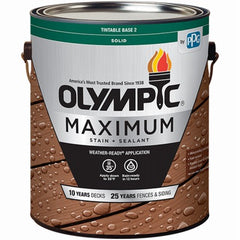 OLYMPIC Olympic/ppg 79602A/01 Solid Acrylic Deck Fence Stain 1 Gal