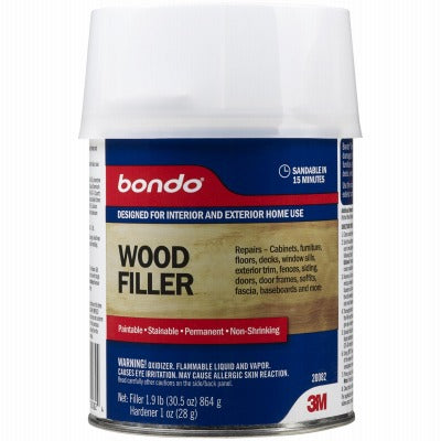 3M 3M Company 20082 Wood Filler 1 Quart Wood Repair
