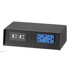 HUBBELL Hubbell Premise Wiring FR480BKA 4-gang Faceplate Pedestal