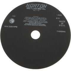 NORTON Norton 66253117879 Cutoff Wheel 10 in Aluminum Oxide Type 1