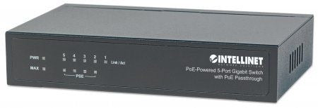 INTELLINET Intellinet 561082 5 Port Gigabit Poe Switch