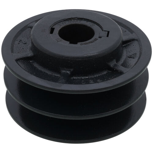 BROWNING Browning 2VP50X118 Sheave 2-Groove Variable Pitch Cast Iron 4.75 inch Diameter 1-1/8 inch Bore