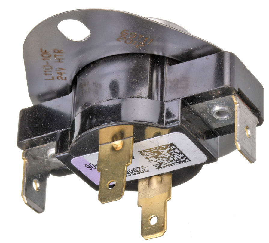 RUUD RUUD 47-22860-06 SPST Flanged Airstream Limit Control Switch