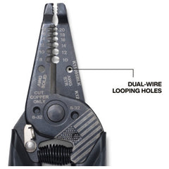 KLEIN TOOLS Klein Tools K11095BLK Klein-Kurve Blackout Wire Stripper / Cutter, 8-20 AWG
