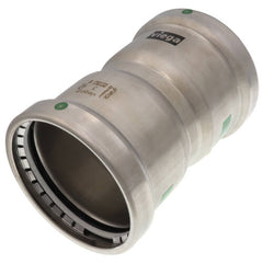 VIEGA Viega 90650 MegaPress Coupling, 316 stainless steel, 3 inches x 3 inches