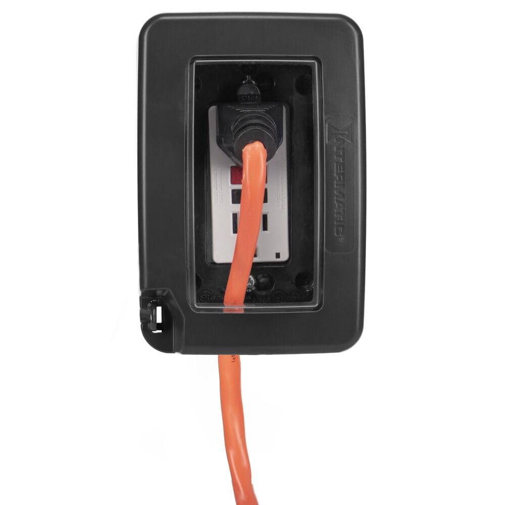 Intermatic Intermatic WP6000BL Low-Profile In-Use Weatherproof Cover Single-Gang