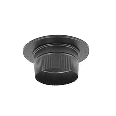 DURAVENT Duravent 6DBK-ADSL DuraBlack Stove Pipe 6 Inch Snap-Lock Adapter with Trim