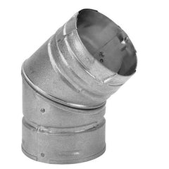 DURAVENT Duravent 4PVP-E45 PelletVent Pro 45 Degree Elbow 4 Inch