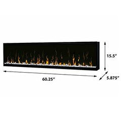 DIMPLEX Dimplex XLF60 IgniteXL 60in Linear Fireplace
