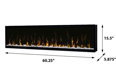 DIMPLEX Dimplex XLF60 IgniteXL 60in Linear Fireplace