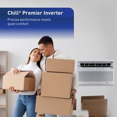 FRIEDRICH Friedrich CCV18A30A Chill Premier Inverter 18,000 BTU 230/208v Cooling Only Window & Wall Unit