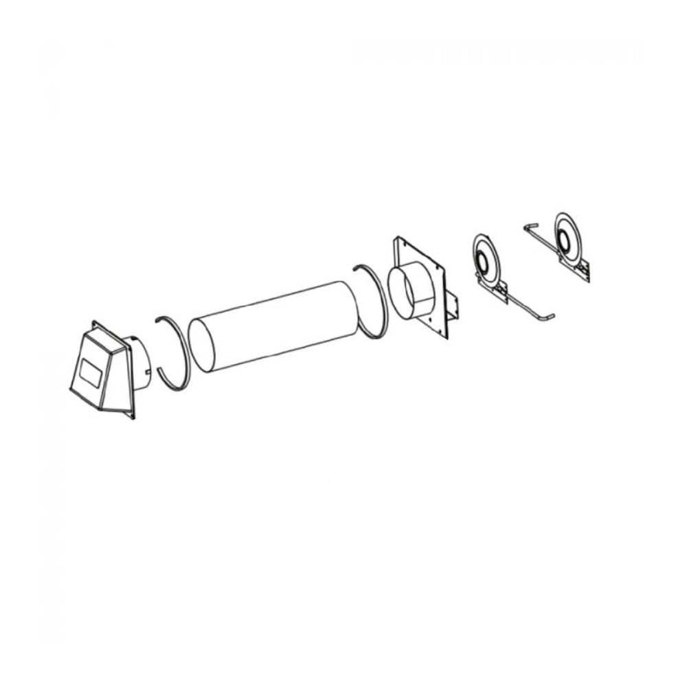 MONESSEN Monessen AK22 Outside Fresh Air Combustion Kit