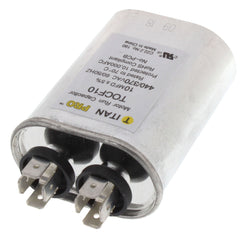 TITAN PRO Titan Pro TOCF10 Oval Motor Run Capacitor 10 Microfarad 370-440VAC
