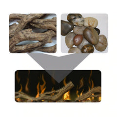 DIMPLEX Dimplex LF74DWS-KIT Accessory Driftwood 74