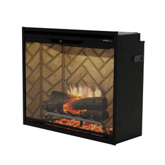 DIMPLEX Dimplex 500005734 Revillusion 30 inches Built-In Electric Firebox with Herringbone Liner REVF30-HB