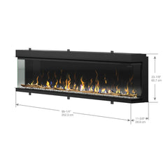 DIMPLEX Dimplex XLF10017-XD IgniteXL Bold 100-in Built-in Linear Modern Electric Fireplace
