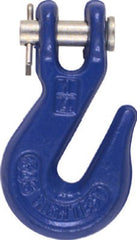 NATIONAL HARDWARE National Mfg N177-212 Blue Clevis Grab Hook 1/4 in 5 Pack