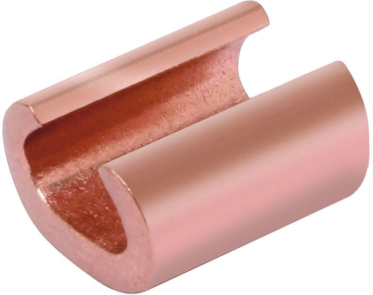 BURNDY Burndy YC8C8 CU Compression C Shape Compression Connector 600 Volts to 35 Kv
