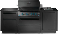 NAPOLEON BBQ Napoleon Bbq ODK300-BIG32RBPMK-1 OASIS 300 Outdoor Kitchen with 700 Series 32-Inch 4-Burner Gas Grill with Infrared Rear Burner, Rotisserie Kit and Side Burner