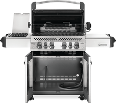 NAPOLEON BBQ Napoleon Bbq P500RSIBNCH-3-AMB Prestige 500 RSIB Ambiance Special Edition BBQ with Infrared Side & Rear Burners